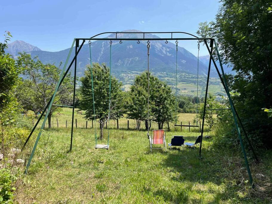 Gite Confort 15 Couchages, Vue Panoramique Montagne Hautes Alpes, Terrasses Embrun Zewnętrze zdjęcie