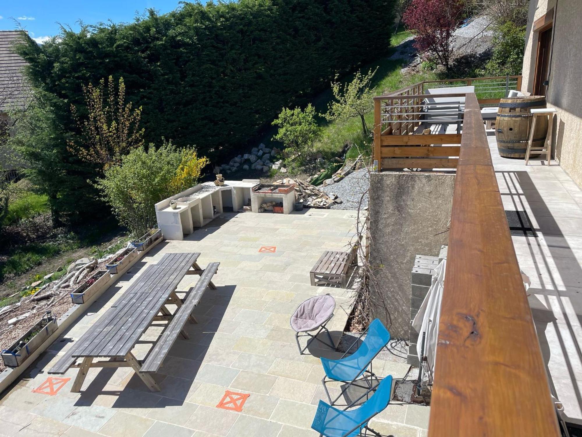 Gite Confort 15 Couchages, Vue Panoramique Montagne Hautes Alpes, Terrasses Embrun Zewnętrze zdjęcie