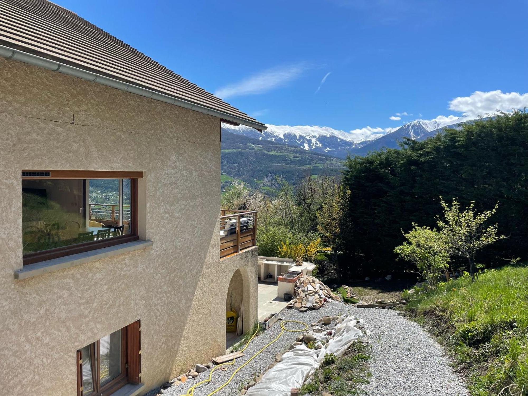 Gite Confort 15 Couchages, Vue Panoramique Montagne Hautes Alpes, Terrasses Embrun Zewnętrze zdjęcie