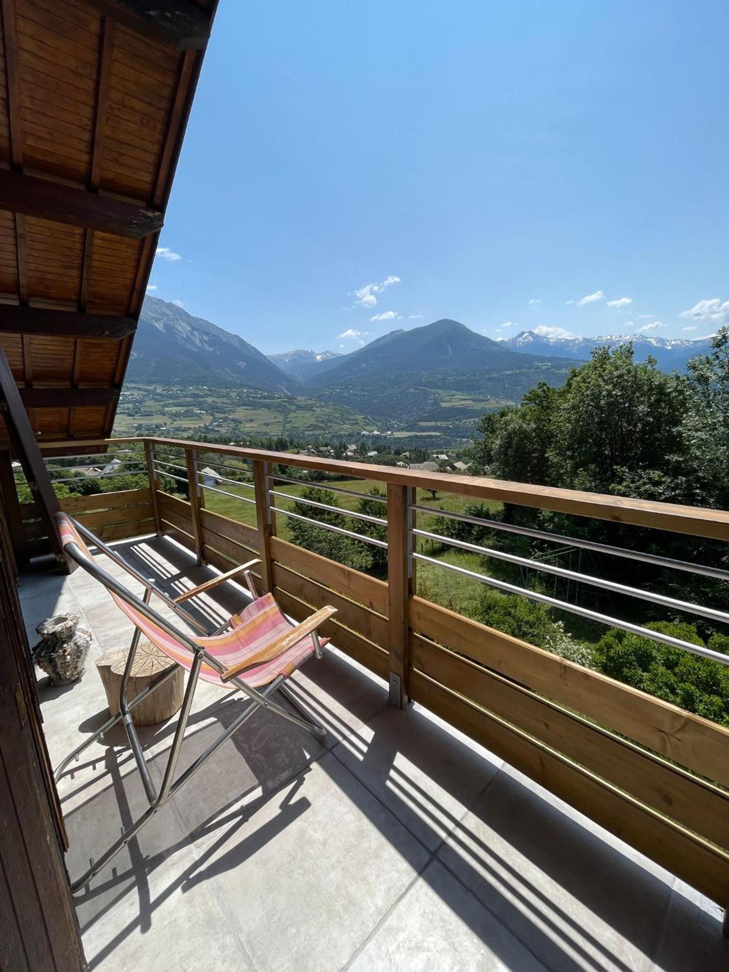 Gite Confort 15 Couchages, Vue Panoramique Montagne Hautes Alpes, Terrasses Embrun Zewnętrze zdjęcie